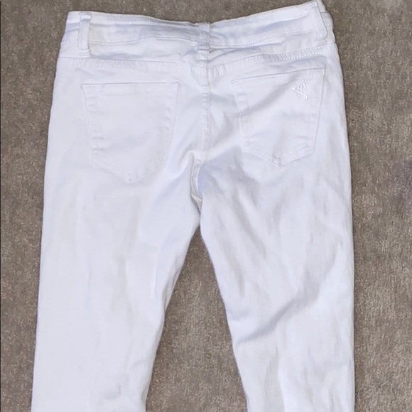 White Ripped Jeans - Picture 3 of 4